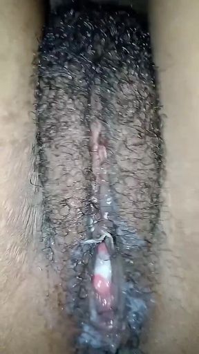 Creamy Pussy Meets BBC Guy