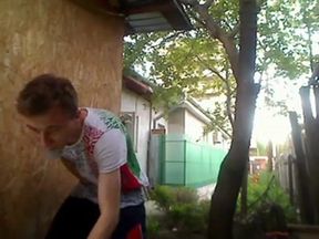 Twink's Outdoor Dance and Masturbation 2