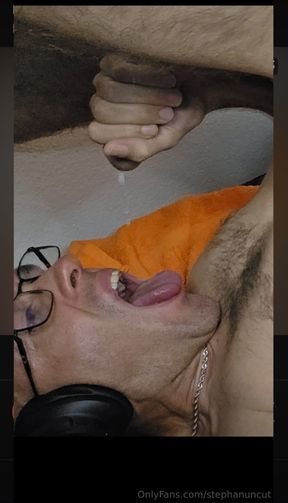 POV CUMSWALLOW SLAVE DRIPPING WARM CUM