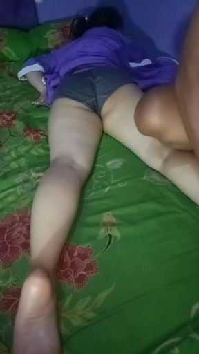 Hot STEPMOM cheating STEPSON   Clip 1