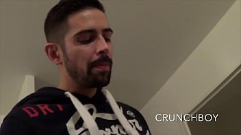 2096 LEO fucked bareback by his friend in sling
