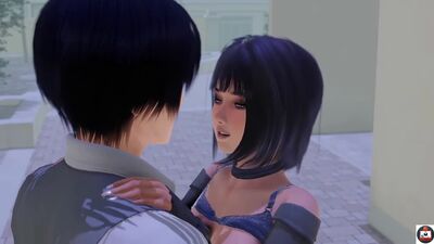 Sexy cartoon babe in skimpy outfit seduced in library & pounded hard in 3D sex video