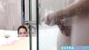 ”Small hot Briar Rose drilled in bedroom in her tight shaved cunt”