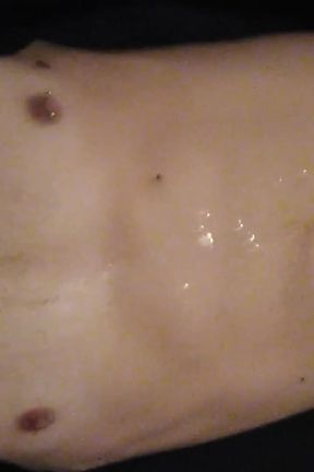Hot Best &amp; Longest Massive Cummload All Over My Tits Transgirl Mtf