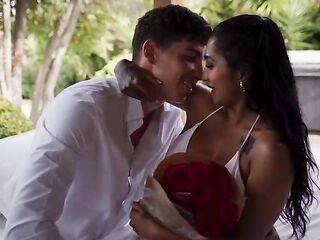 I GAVE MY BUTT TO MY SPOUSE FOR VALENTINE'S DAY AND THIS GUY GAVE ME HARDCORE ANAL - YASMINA KHAN