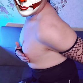 Seductive Clones: Hot Femboy Vibes with a Sexy Mask Look