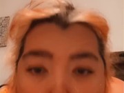 Choking on Dick while random controls lush