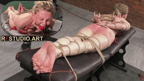 Bramble - Sturdy Bondage and Ass Spanking and Bastinado Until Tears (FULL HD MP4)