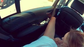 Risky Public Sex: Sucking & Swallowing in Parking Lot!
