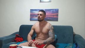 Tiberius Hunk Private Show