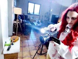 Victoria Arias, Lety Howl, and Gian Howl in Corpulent Redhead mother I'd like to fuck’s Wild FFM Trio