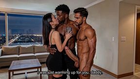 hotwife fucks the bull until facial: cuckold pov (ai generated)