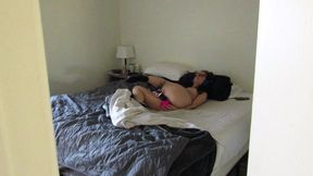 Watcher Spies on Me While I Cum in Bed