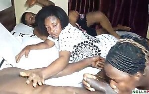 Best african group sex with pregnant big mummy