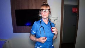 Home Nurse Gives It Up