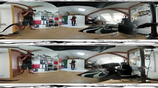 Antonia Sainz 09 - Backstage before masturbation video 3DVR 360 UP-DOWN