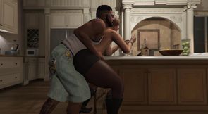 GTA V Amanda Takes Franklin Inside Michael's House (Part 2)