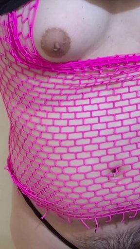 Extended Cut of My New Body After My Feminization: My Big Tits Lactating While I Jerk My Cock