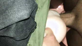 Big cock bareback fucks and cums on young twink ass