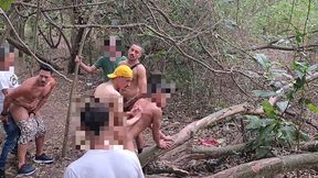 surubao no parque 20 homens