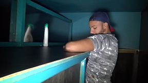 DIMITRI frencj bottom fucked barebakc by arab xxl cock