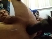 My huge black dildo again