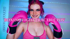 Boxing Fight Practice POV