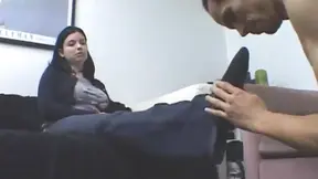 Sybil Hawthorne Dominates Stud With Toe & Foot Massage Before Hardcore Action