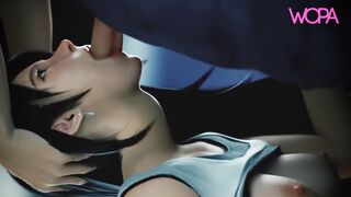 Deep throat rough and fast inside Tifa Lockhart - [ WOPA ] 3D HD