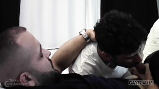 German Arab Sans a condom with Black Apprentice (actioncam) Trailer
