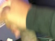 Jacking my dick because I was bored on the plane... cumshot on onlyfans