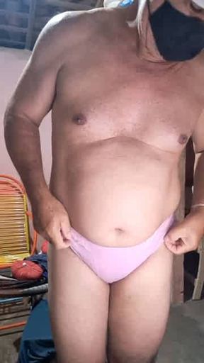 Mim vestindo de mulher