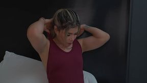 Found my STEPFATHER cheating so i made him FUCK me and SUCK me until i came!