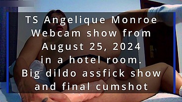TS Angelique Monroe - Webcam show from August 25, 2024