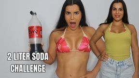 2 liter soda burping challenge - OnlyVanessa (custom clip)