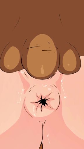 Stunning moment from &quot;Fucking and a hole is visible (hentai porn)&quot;