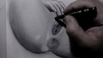 Hermoso dibujo de una vagina
