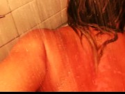 "I want to but I can't"Follow Cheating friends Wife in camp shower-fucks until she feels guilty