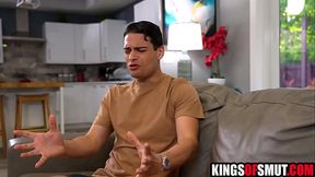 Huge ass milf threesome banged by boyfriend & friend | Lila Lovely