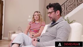 Stepdaughter Returns Early to Seduce Stepdad with Intense Anal Encounter