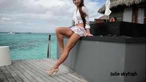 maldives teasing GML sandals &amp_ floating skirt C4ALL.WMV