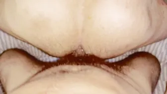 Big dick guy came over to fill my ass with cum