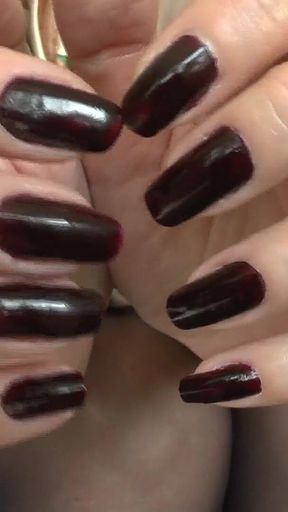 Dark Mysterious Fingernails Part 2, Lady Victoria Valente
