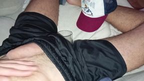 The Rich Big Cock Fucked the Glass Hard and the Internal Cumshot Was Massive