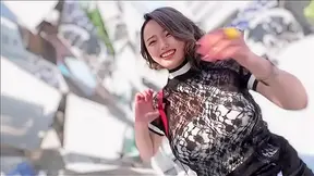 Insane POV, Busty Japanese Gravure Newbie Takes a Deep Dicking Before Her Debut