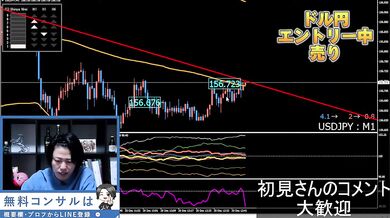 【生配信】チャートにひたすら責め続けるプロの手つき｜FXトレード切り抜き（2024年12月20日）