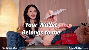 Your Wallet Is My Husband Now - Homewrecking Foot Findom Drain