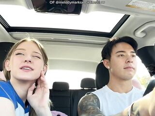 We were going to get some coffee but I couldn't resist my cute boyfriend on our way there -Melody Marks