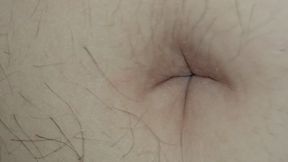 Look at my belly button in close-up