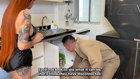 All plumbers have big dicks, so you have to take advantage of them.